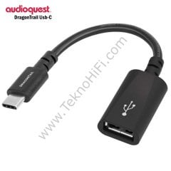 Audioquest DRAGONTAİL USB-C  Çıkışlı Akıllı Telefonlar için bağlantı Kablosu