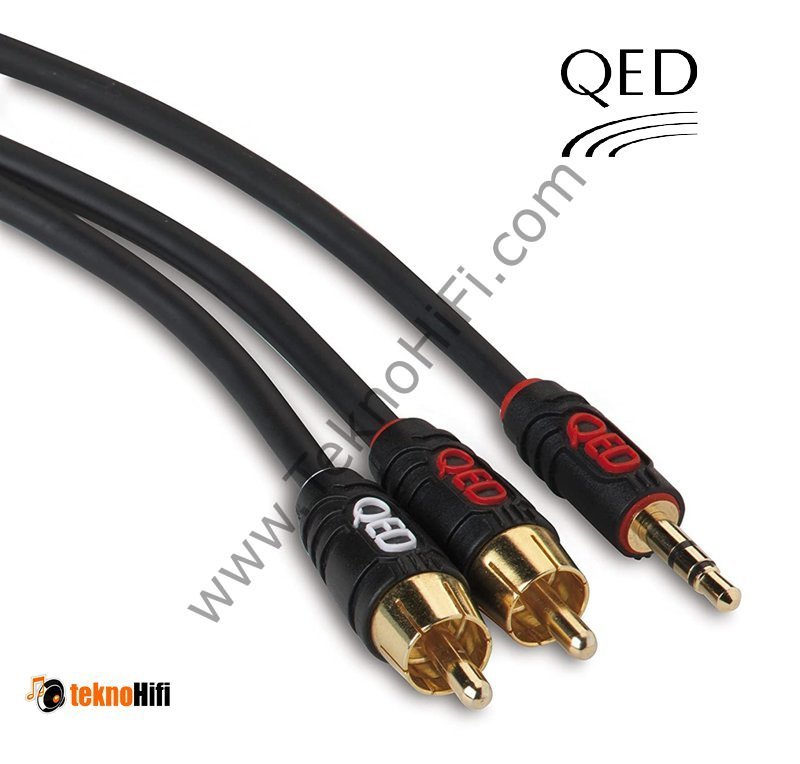 QED QE-2719 PROFILE AUDIO J2P RCA / 3.5mm Kablo '2 Metre'