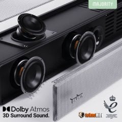 Majority Sierra Dolby Atmos 2.1.2 Kablosuz Subwoofer'lı Soundbar