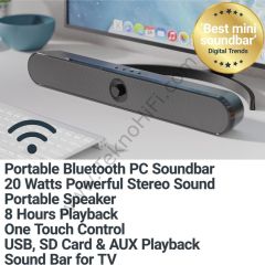 Majority Atlas Taşınabilir Bluetooth Soundbar ve PC Hoparlörü
