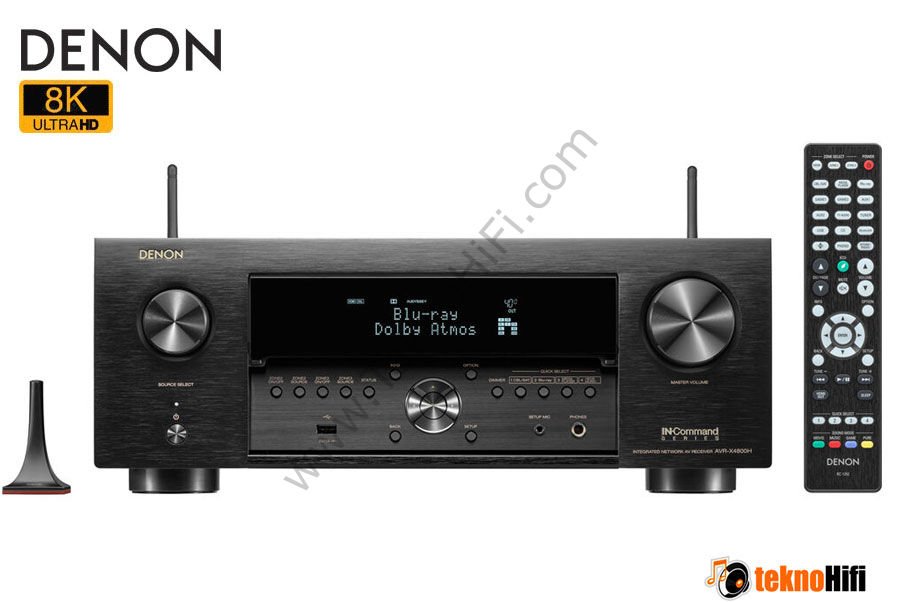 Denon AVC-X4800H 9.4 Ch 8K AV Receiver