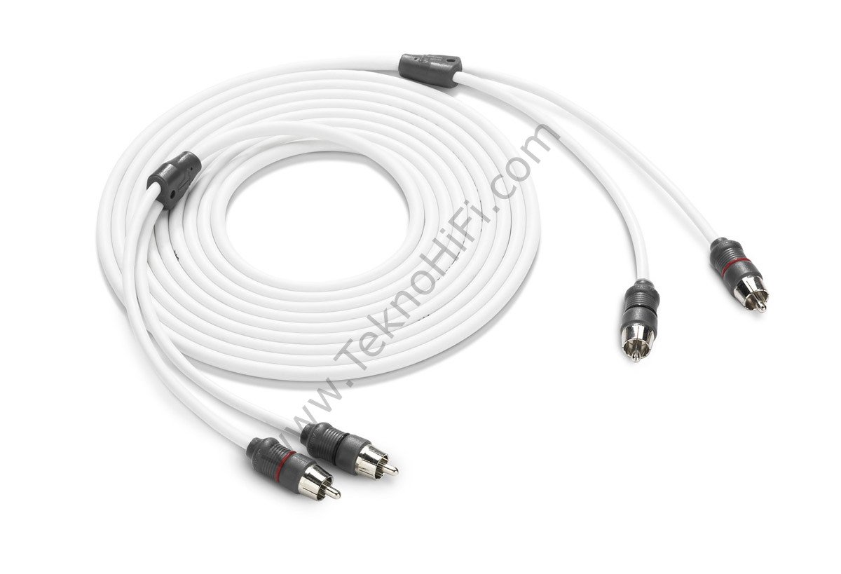 JL Audio XMD-WHTAIC2-12: 2 kanallı Marine Audio Bağlantı kablosu12 ft (3.66 m)