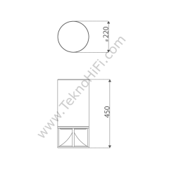 Architettura Sonora Medium Cylinder Speaker