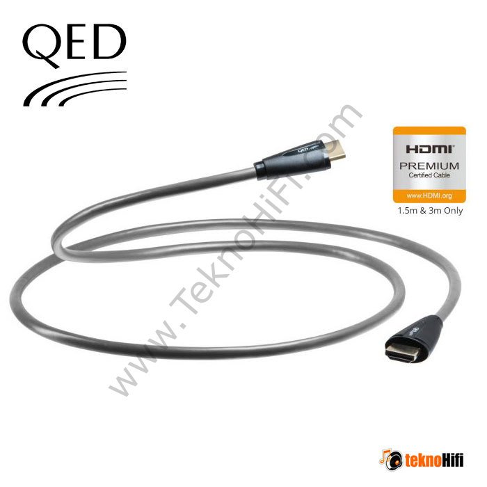 QED QE-6052 Performance Premium HDMI Kablo '1,5 Metre'