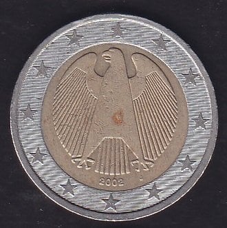 Avrupa 2 Euro 2002 Almanya