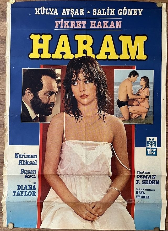 Hülya Avşar - Fikret Hakan - Salih Güney - Haram - Film Afişi