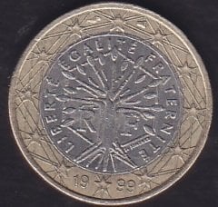 Avrupa 1 Euro 1999 Fransa