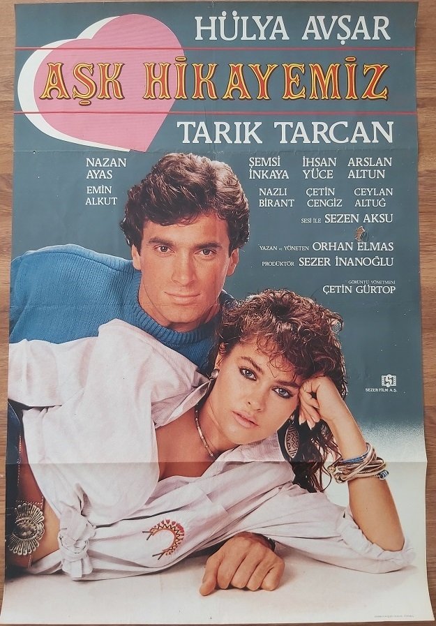 Hülya Avşar - Tarık Tarcan - Aşk Hikayemiz - Film Afişi