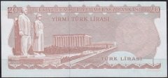 6.Emisyon 3.Tertip 20 Lira F28 312440 Çilaltı