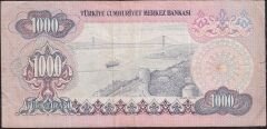 6.Emisyon 2.Tertip 1000 Lira E02 252902 Temiz