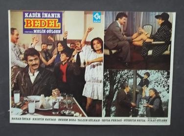 Bedel -  Kadir İnanır -  Bahar Öztan - Lobi Kartı 1