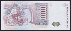 Arjantin 1000 Australes 1988 Çil Pick329c