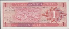 Hollanda Antilleri 1 Gulden 1970 Çilaltı Çil Pick 20