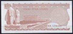 6.EMİSYON 4.TERTİP 20 LİRA I90 098117 ÇİLALTI ÇİL