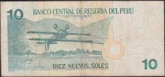 Peru 10 Soles 2001 Çok Temiz