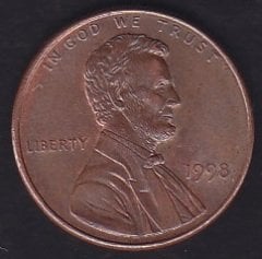 Amerika 1 Cent 1998