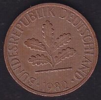 Almanya 1 Pfennig 1982 J