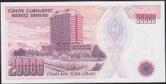 7.Emisyon 1.Tertip 20000 Lira A71 796013 Çilaltı