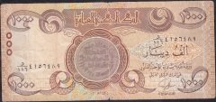 Irak 1000 Dinar 2013 Temiz