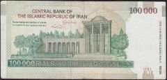 İran 100000 Riyal 2010 Çok Temiz Pick 151b