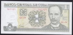 Küba 1 Peso 2011 Çil Pick128f