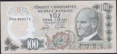 6.Emisyon 2.Tertip 100 Lira H88 469571 Çilaltı Çil