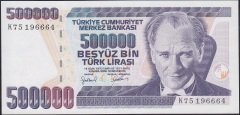 7.Emisyon 4.Tertip 500000 Lira K75 196664 Çilaltı