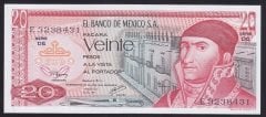 Meksika 20 Pesos 1977 Çil ( E ) Pick64d