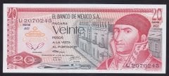 Meksika 20 Pesos 1973 Çil Pick64b