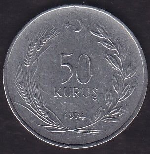 1974 Yılı 50 Kuruş