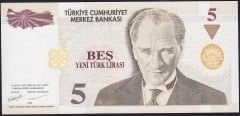 8.Emisyon 5 YTL B47 339000 Çil