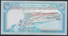 Yemen Arap Cumhuriyeti 10 Riyal 1990 Çil Pick 23