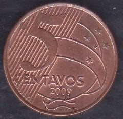 Brezilya 5 Centavos 2009