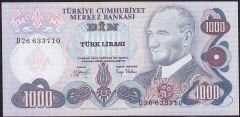 6.Emisyon 2.Tertip 1000 Lira D26 633710 Çilaltı Çil