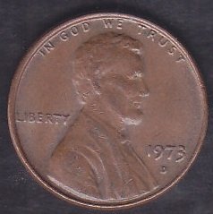 Amerika 1 Cent 1973 D