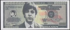 Amerika 1 Milyon Dolar Paul Mccartney Çil Fantazi Para