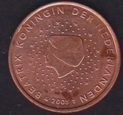 Avrupa 5 Euro Cent 2005 Hollanda