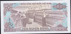 Vietnam 2000 Dong 1988 Çil Pick 107a ( 333 )