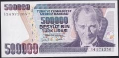 7.Emisyon 4.Tertip 500000 Lira I34 971356 Çilaltı Çil