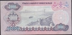 6.Emisyon 1.Tertip 1000 Lira A28 434217 Çok Temiz+