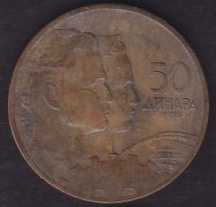 Yugoslavya 50 Dinar 1955