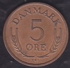 Danimarka 5 Öre 1964