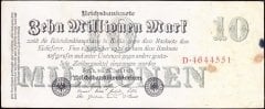 Almanya 10 000 000 Mark 1923 Çok Temiz