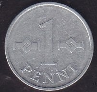 Finlandiya 1 Penni 1973