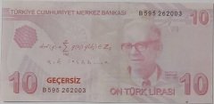 Geçersiz 10 Lira - Fantazi Para