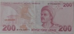 Geçersiz 200 Lira - Fantazi Para