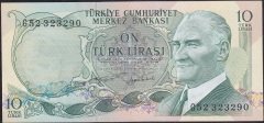 6.Emisyon 2.Tertip 10 Lira G52 323290 Çilaltı Çil