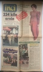 1983 YILI TERCUMAN GAZETESİ İNCİ EKİ - GÖNÜL YAZAR - HÜLYA SÜER - - NİL BURAK