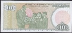 7.Emisyon 1.Tertip 10 Lira A88 414179 Çil