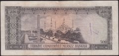 5.Emisyon 2.Tertip 500 Lira F12 04941 Çok Temiz